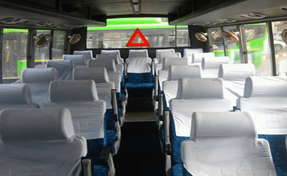 27 Seater Bus interior