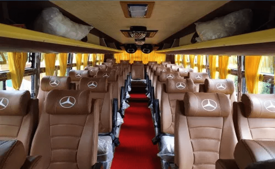 35 Seater Bus interior