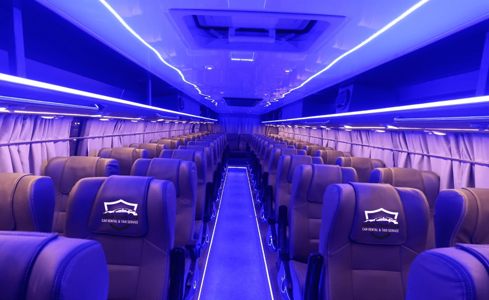 54 Seater Bus interior